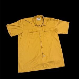 Dickies Tannish Button down Work shirt Sz 2XL